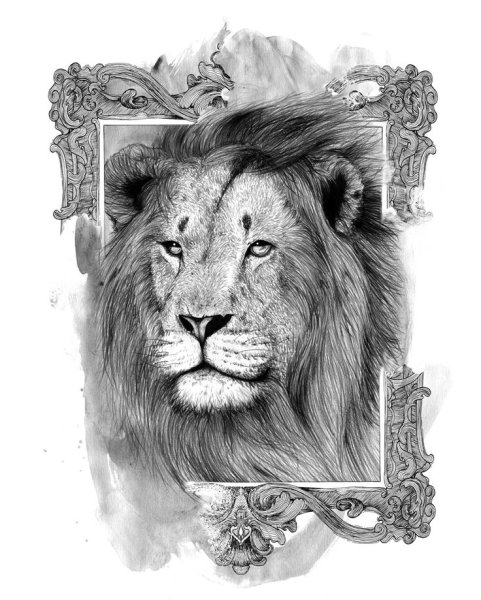 Графический Лев