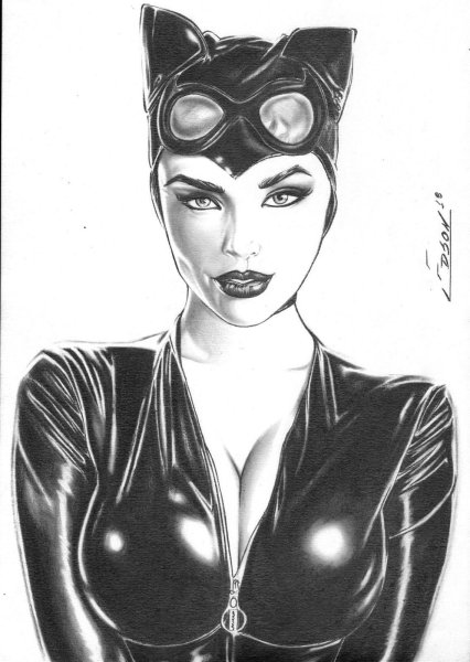 Бэтмен поп арт черно белые