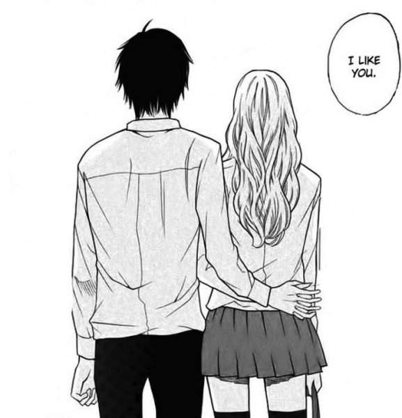 Рисунки для срисовки пара со спины