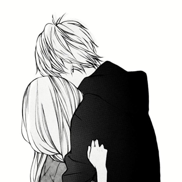 Аниме объятия Манга