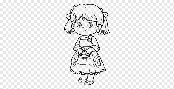 Рисунки для раскраски для девочек