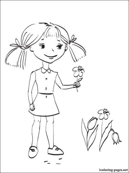 Дети раскраска для детей