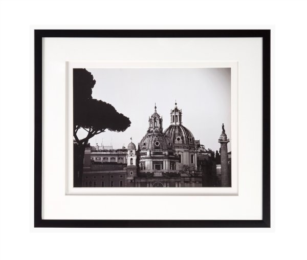 Белая рамка с паспарту