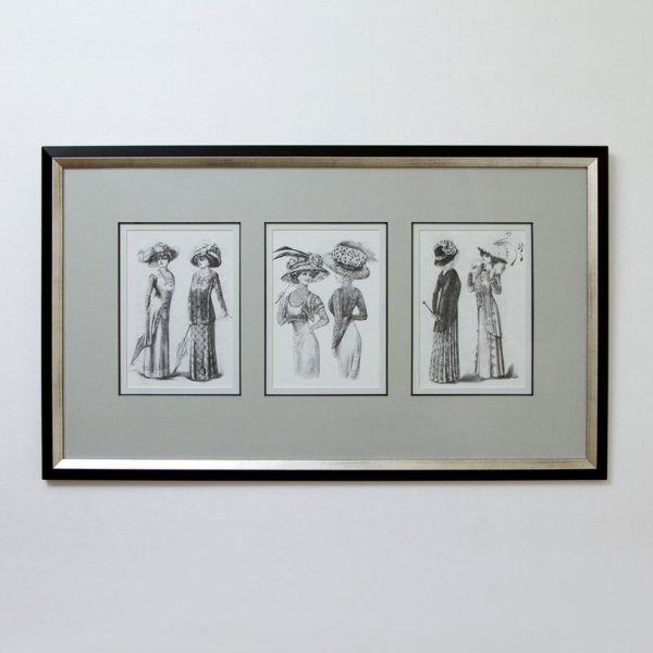 Постер с паспарту