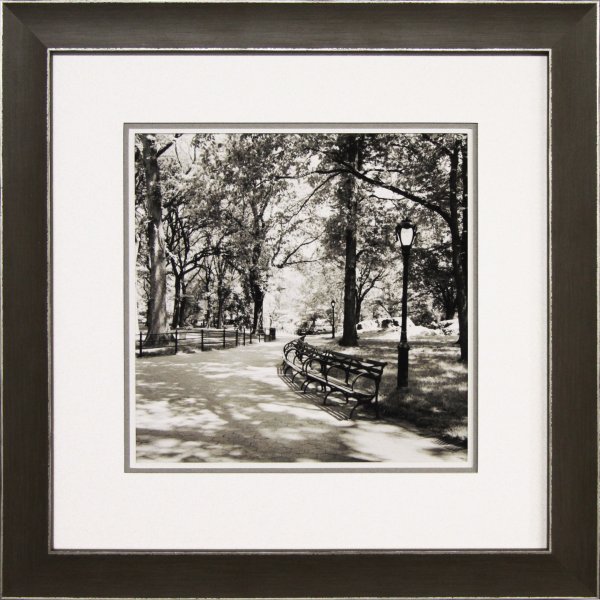 Картина с паспарту и рамкой