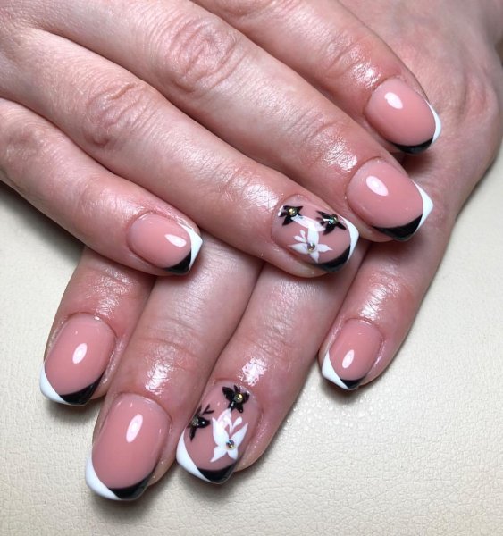 Френч с рисунком