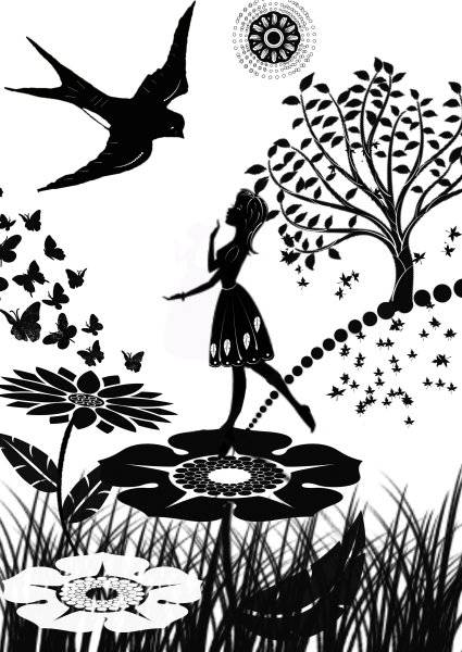 Силуэтная Графика