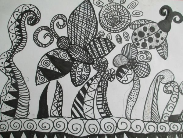 Декоративный рисунок