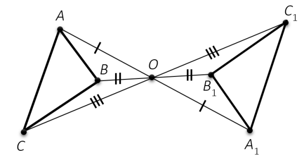 Центральная симметрия в геометрии