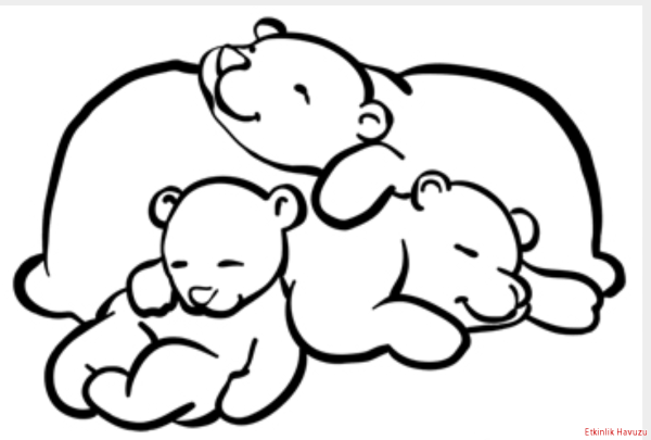 Медведица с медвежатами