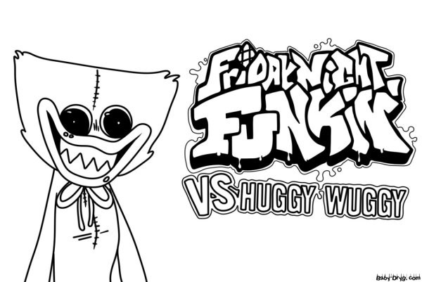 Фрайдей Найт Фанкин раскраска