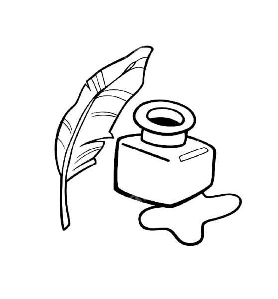 Чернила раскраска для детей