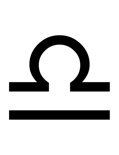 Весы знак зодиака символ