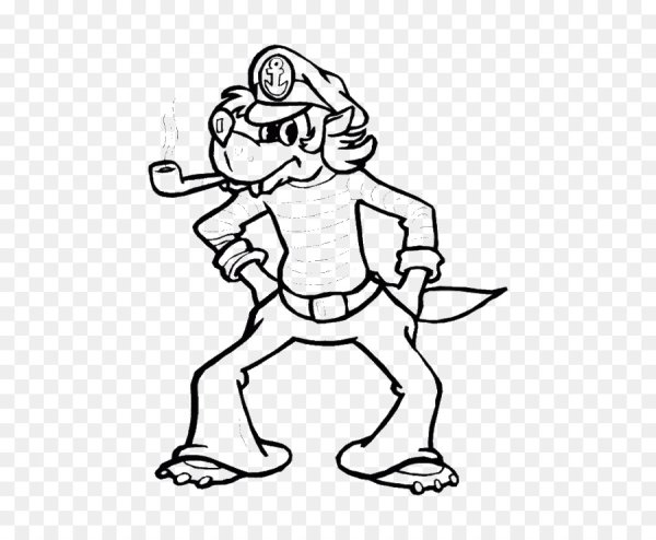 Волк из ну погоди эскиз