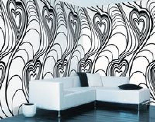 Обои белые для стен