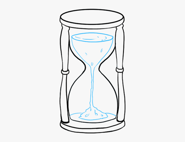 Песочные часы эскиз