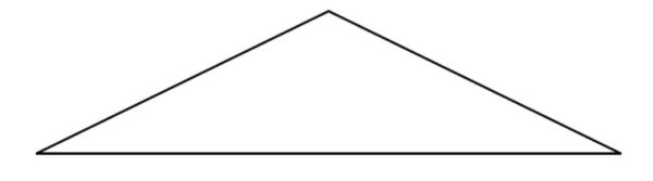 Вытянутый треугольник