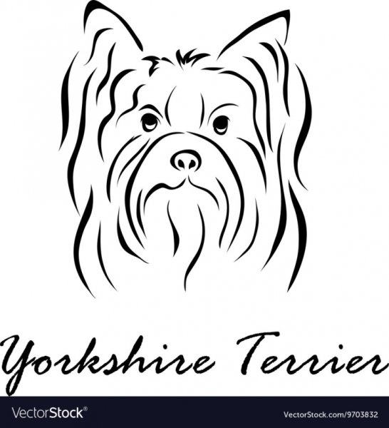 Смайлик Йоркширский терьер