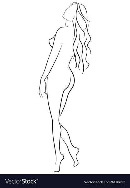 Аниме девушки в полный рост черно белые