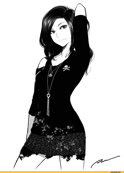 Аниме девочки в полный рост