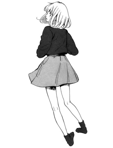 Мультяшная девушка