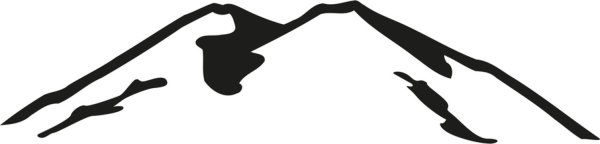 Контур горы Эльбрус