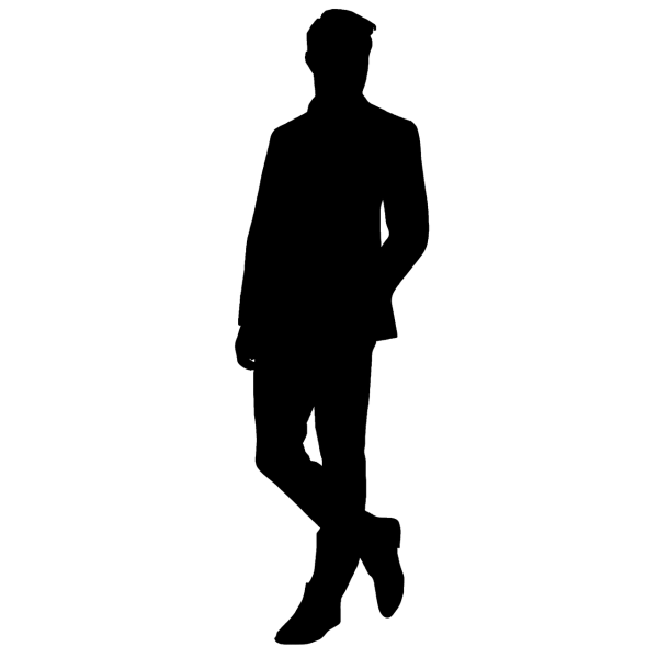 Силуэт человека