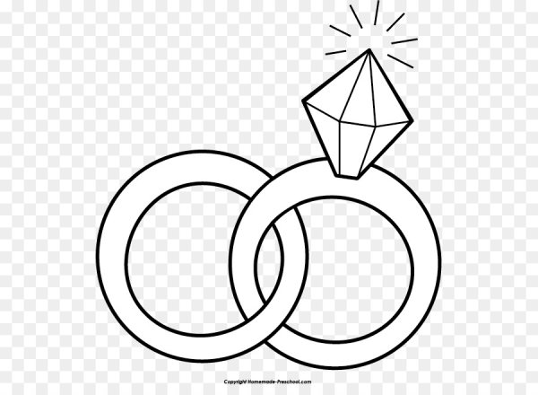 Свадебные кольца макет