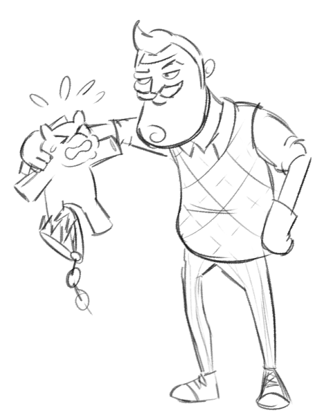 Привет сосед раскраска