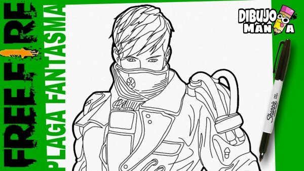 Рисунки фри фаер карандашом