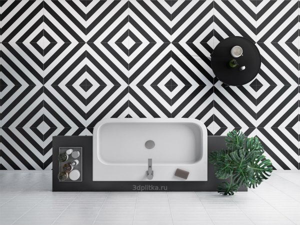 Cersanit Stream белый 29,8x29,8 sm4a054