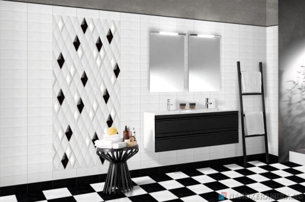 Керамическая плитка Cobsa curvo negro 2520cuneg