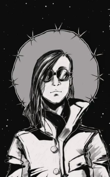 Егор Летов чб