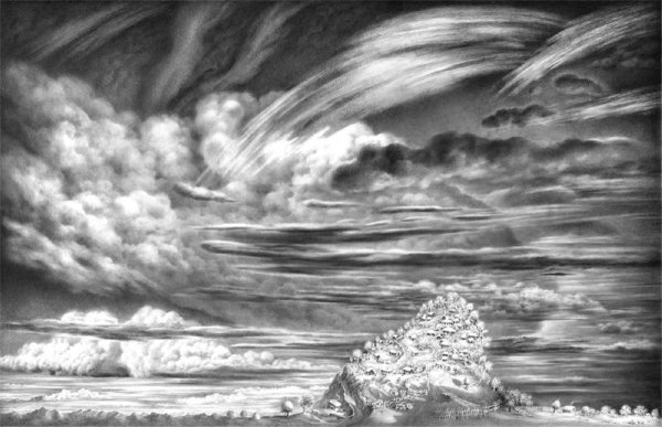 Буря карандашом