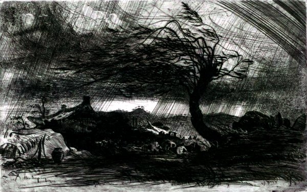 Ураган иллюстрация