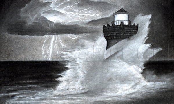 Облака Графика карандаш