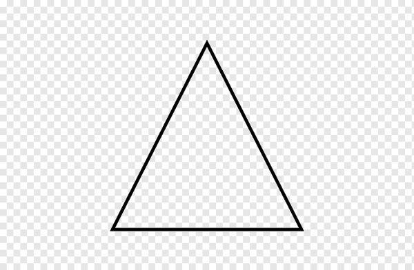 Вытянутый треугольник