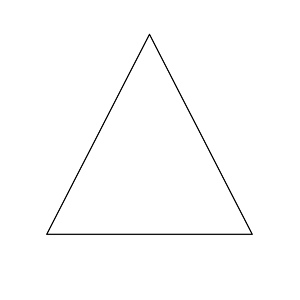 Фигура треугольник вектор