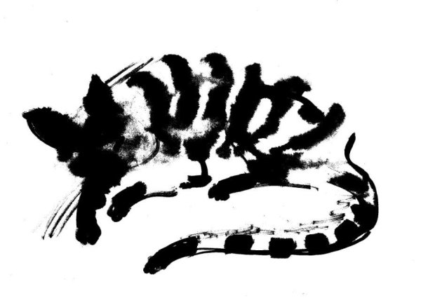 Наброски пятном