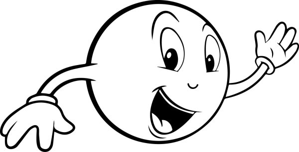 Смайлики раскраска