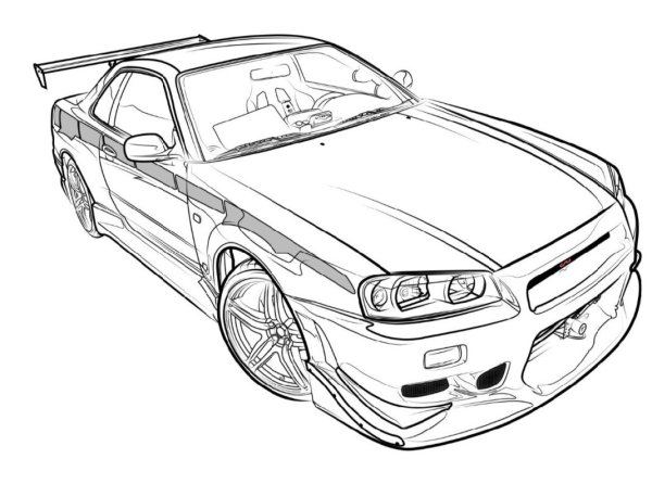Nissan Skyline GTR r34