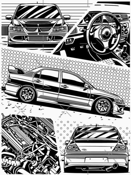 Японские авто Графика