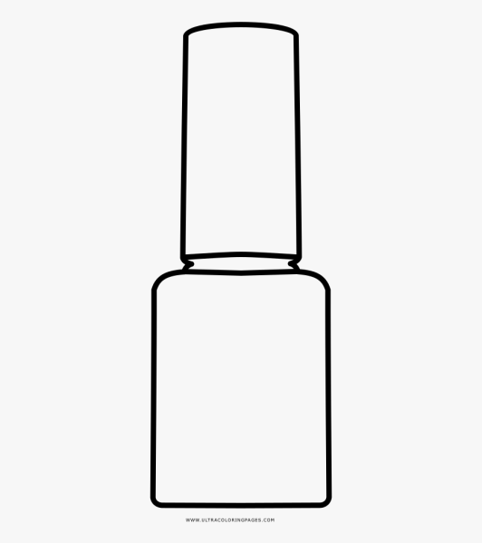 Тюбик лака для ногтей вектор