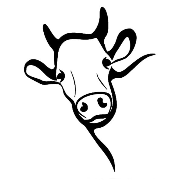 Стилизованная корова