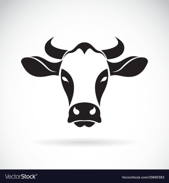 Стилизованные коровы