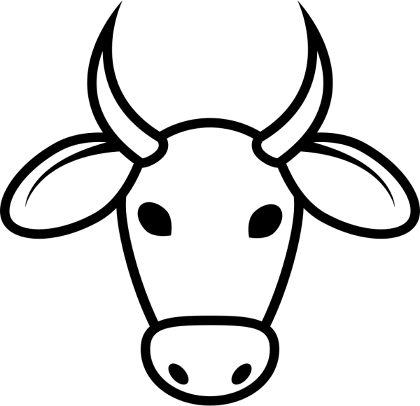 Морда коровы