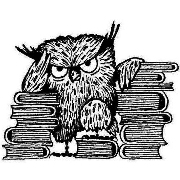 Экслибрис Сова