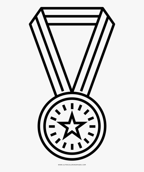 Медаль рисунок