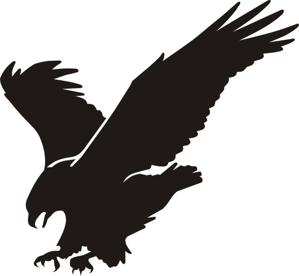 Силуэт орла