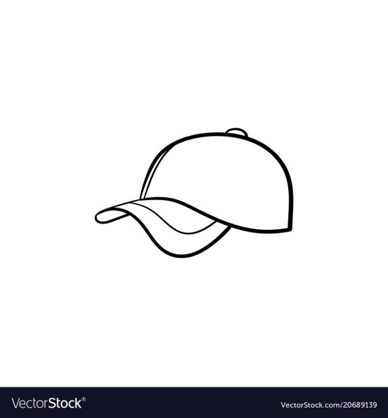 Рисунки для срисовки в кепке